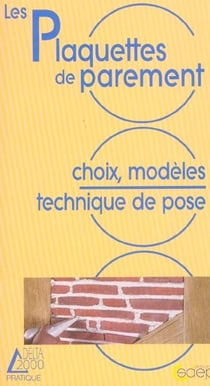 Les plaquettes de parement