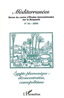 Revue méditerranées n.24 : Egypte pharaonique - décoàncentration, cosmopolitisme