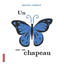 Un papillon sur un chapeau