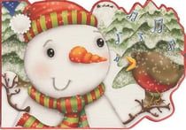 Mini noël - bonhomme de neige