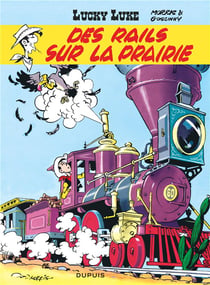 Lucky Luke Tome 9 : des rails sur la prairie