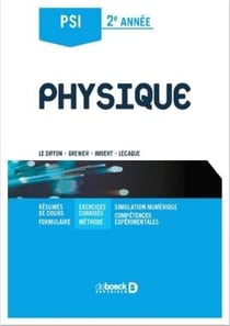 Physique - psi, 2ème année