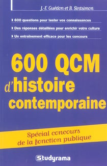 600 qcm d'histoire contemporaine