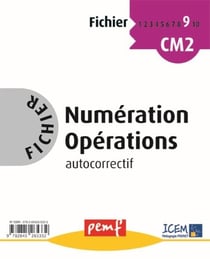 Fichier numération opérations : cycle 3, niveau 5 - maternelle grande section