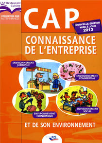 Connaissance de l'entreprise et de son environnement - CAP restaurant, cuisine