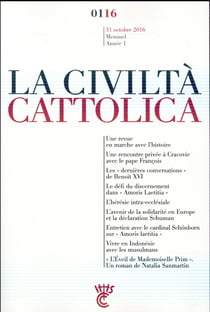 La civiltà cattolica octobre