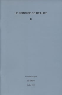Le principe de réalité Tome 8 - les artistes