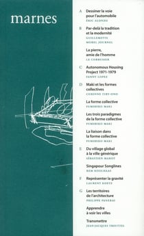 MARNES n.2 : documents d'architecture
