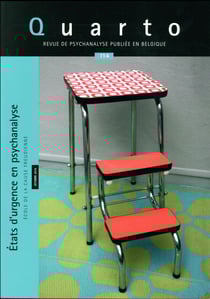 Revue Quarto n.114 : états d'urgence en psychanalyse