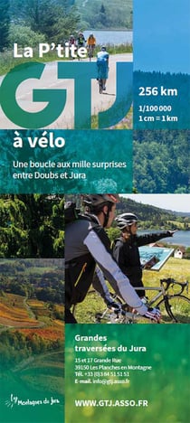 La p'tite GTJ à velo 256 km entre Doubs et Jura
