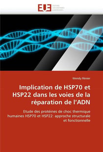 Implication de hsp70 et hsp22 dans les voies de la reparation de l'adn