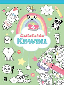 Mon grand livre de coloriages kawaii : Mayumi Jezewski - 2215162856 -  Livres jeux et d'activités