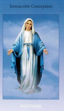 Immaculée conception - neuvaine