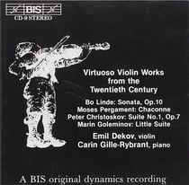 Virtuoso violin 20th century