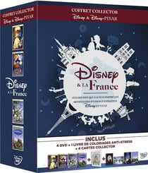Disney et la France - Coffret Collector : Les Aristochats + La Belle et la Bête + Le Bossu de Notre Dame + Ratatouille