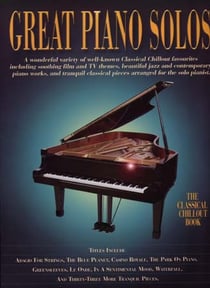 Great piano solos - classical chillout book - piano