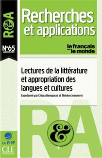 Recherches et applications : lectures de la littérature et appropriation des langues et cultures (édition 2019)