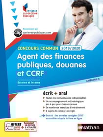 Concours commun - agent des finances publiques, douanes et CCRF (édition 2019/2020)