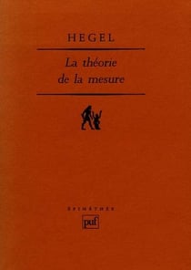 La théeorie de la mesure