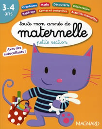 Toute mon année de - maternelle - petite section - 3/4 ans (édition 2008)