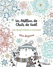 Un million de chats de noël - des félins festifs à colorier