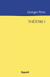 Théâtre Tome 1
