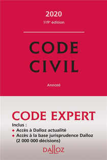 Code civil (édition 2020)