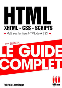 Html - css - scripts (4e édition)