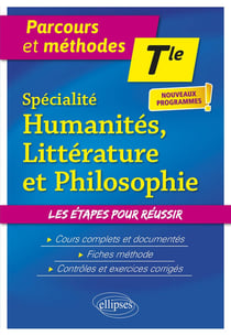 Spécialité humanites, littérature et philosophie - terminale - nouveaux programmes