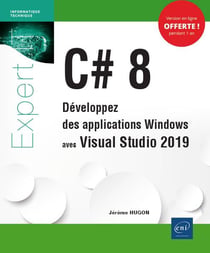 C# 8 - developpez des applications windows avec visual studio 2019