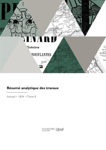 Résumé analytique des travaux