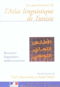 L'atlas linguistique de tunisie les questionnaires