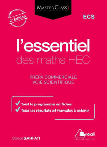 L'INDISPENSABLE DE MATHS HEC (ECS) - OPTIMAL