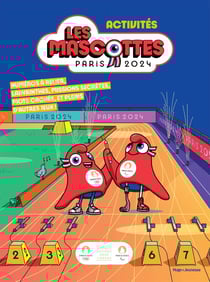 Livre d'activités Mascotte Paris 2024