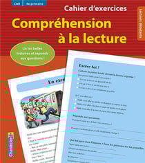 COMPREHENSION A LA LECTURE : CM1 - cahier d'exercices (rouge)