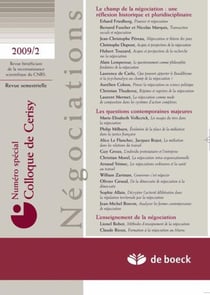 Négociations n.12 : spécial Cerisy