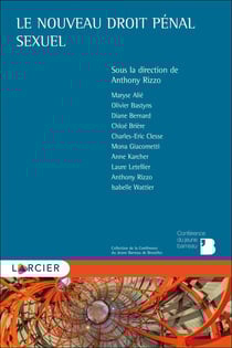 Le nouveau droit pénal sexuel