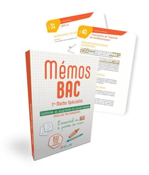 Mémos Bac : Maths - 1re Spécialité : L'essentiel à portée de main !