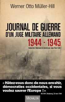 Journal de guerre d'un juge militaire allemand (1944-1945)