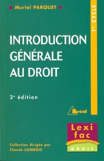 Introduction gene. au droit-lexifac