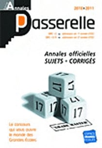 Annales Passerelle (édition 2010/2011)