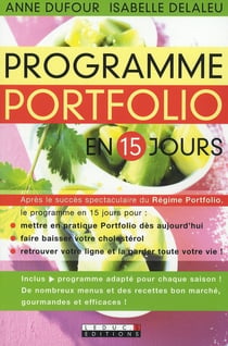 Programme minceur portfolio en 15 jours : Mincir en 15 jours grâce au régime Portfolio!