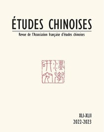 Études chinoises n.41/42