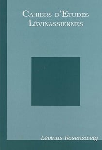 Cahiers d'études lévinassiennes n.8 : Lévinas - Rosenzweig