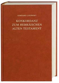 Konkordanz zum hebraischen alten testament