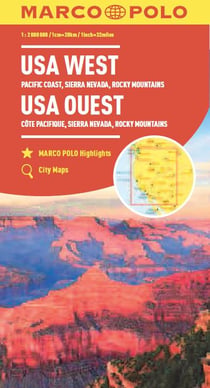 USA Ouest - Côte Pacifique, Sierra Nevada, Rocky Mountains