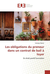 Les obligations du preneur dans un contrat de bail a loyer