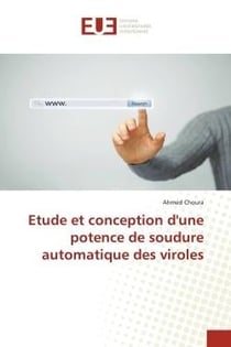Étude et conception d'une potence de soudure automatique des viroles