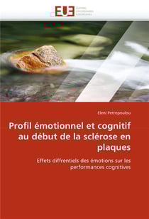 Profil emotionnel et cognitif au debut de la sclerose en plaques