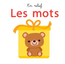 Les mots - en relief